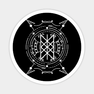 Web of Wyrd | Norse Pagan Symbol Magnet